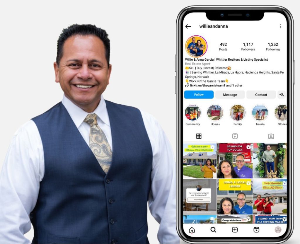 Instagram Top realtors in California